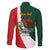 iViva Mexico Hidalgos Bell Personalized Family Matching Puletasi and Hawaiian Shirt Mexican Independence Day Fiesta - Wonder Print Shop