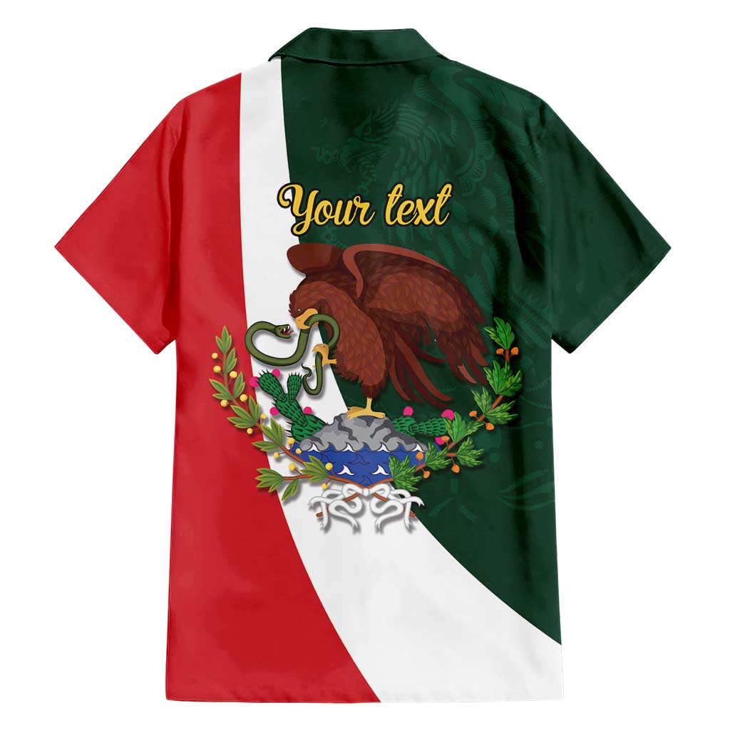 iViva Mexico Hidalgos Bell Personalized Family Matching Short Sleeve Bodycon Dress and Hawaiian Shirt Mexican Independence Day Fiesta - Wonder Print Shop