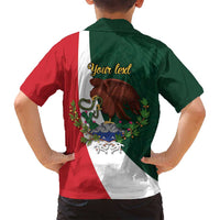 iViva Mexico Hidalgos Bell Personalized Family Matching Summer Maxi Dress and Hawaiian Shirt Mexican Independence Day Fiesta - Wonder Print Shop