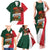 iViva Mexico Hidalgos Bell Personalized Family Matching Tank Maxi Dress and Hawaiian Shirt Mexican Independence Day Fiesta - Wonder Print Shop