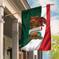 iViva Mexico Hidalgos Bell Personalized Garden Flag Mexican Independence Day Fiesta - Wonder Print Shop