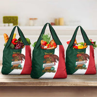iViva Mexico Hidalgos Bell Personalized Grocery Bag Mexican Independence Day Fiesta - Wonder Print Shop