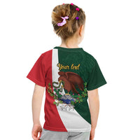 iViva Mexico Hidalgos Bell Personalized Kid T Shirt Mexican Independence Day Fiesta - Wonder Print Shop