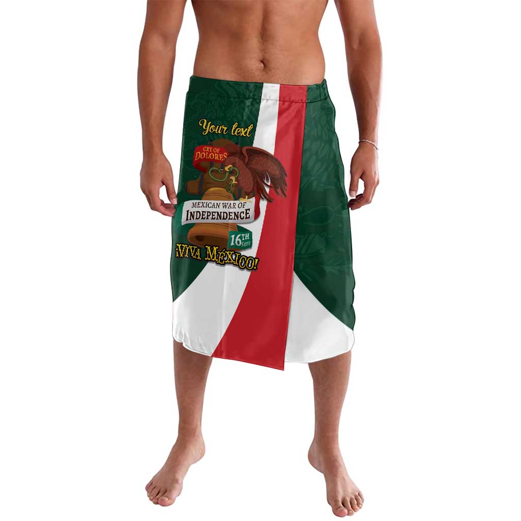 iViva Mexico Hidalgos Bell Personalized Lavalava Mexican Independence Day Fiesta - Wonder Print Shop