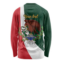 iViva Mexico Hidalgos Bell Personalized Long Sleeve Shirt Mexican Independence Day Fiesta - Wonder Print Shop