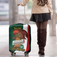 iViva Mexico Hidalgos Bell Personalized Luggage Cover Mexican Independence Day Fiesta - Wonder Print Shop