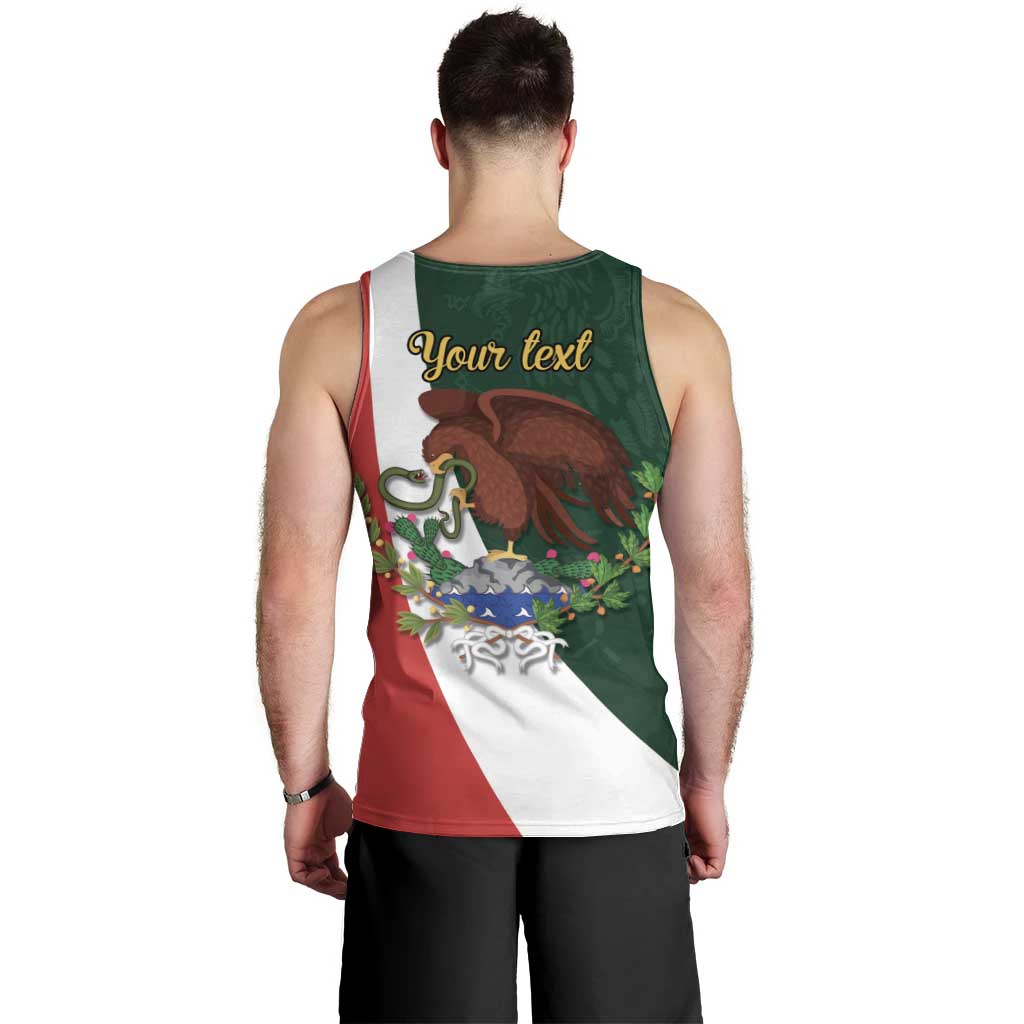 iViva Mexico Hidalgos Bell Personalized Men Tank Top Mexican Independence Day Fiesta - Wonder Print Shop