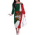 iViva Mexico Hidalgos Bell Personalized Off The Shoulder Long Sleeve Dress Mexican Independence Day Fiesta - Wonder Print Shop