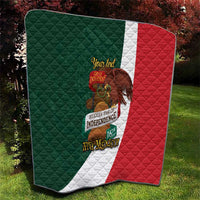 iViva Mexico Hidalgos Bell Personalized Quilt Mexican Independence Day Fiesta - Wonder Print Shop
