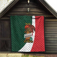 iViva Mexico Hidalgos Bell Personalized Quilt Mexican Independence Day Fiesta - Wonder Print Shop