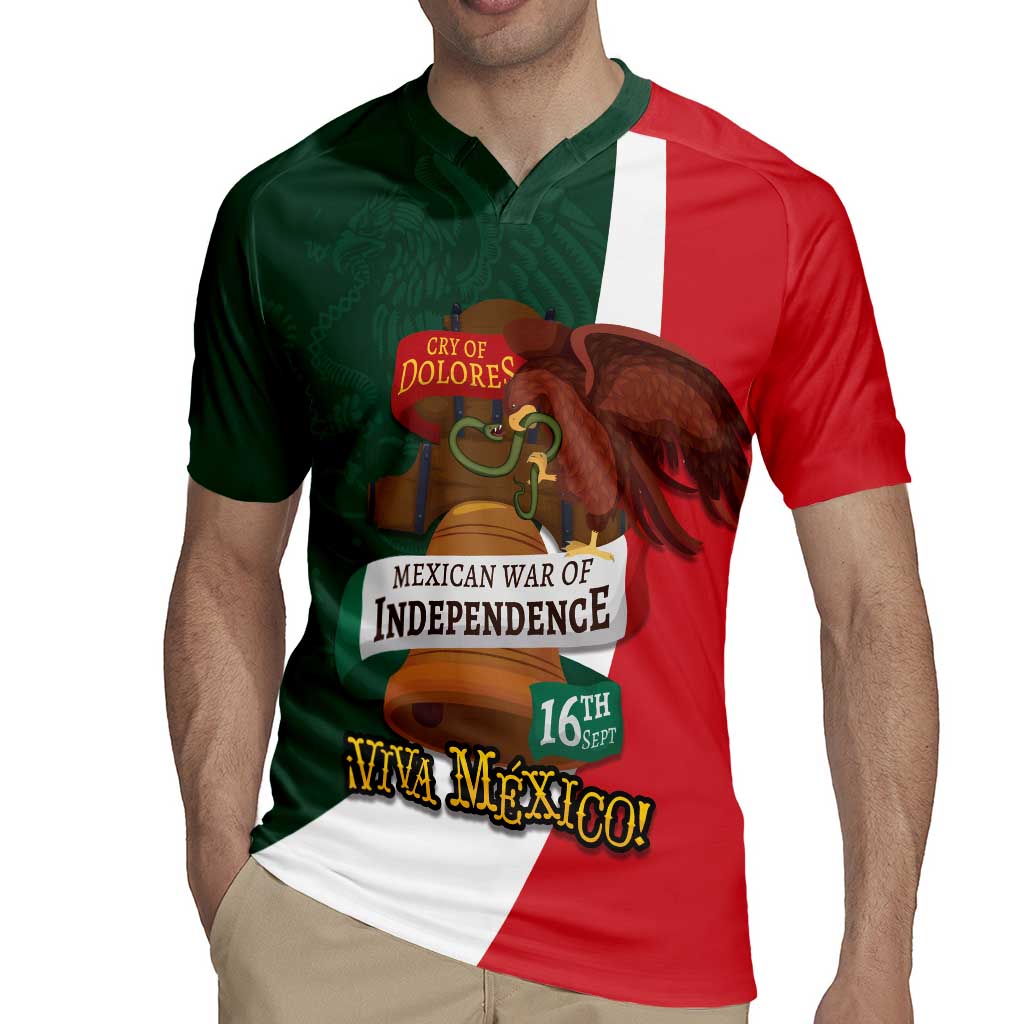 iViva Mexico Hidalgos Bell Personalized Rugby Jersey Mexican Independence Day Fiesta - Wonder Print Shop