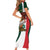 iViva Mexico Hidalgos Bell Personalized Short Sleeve Bodycon Dress Mexican Independence Day Fiesta - Wonder Print Shop