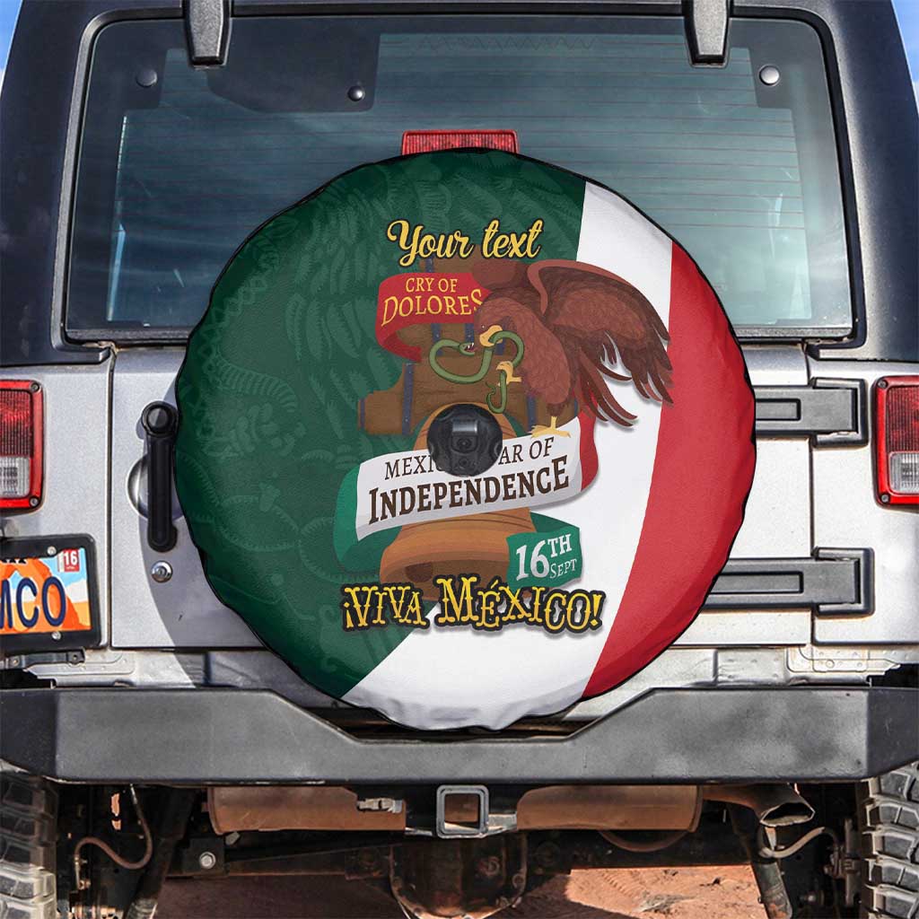 iViva Mexico Hidalgos Bell Personalized Spare Tire Cover Mexican Independence Day Fiesta - Wonder Print Shop