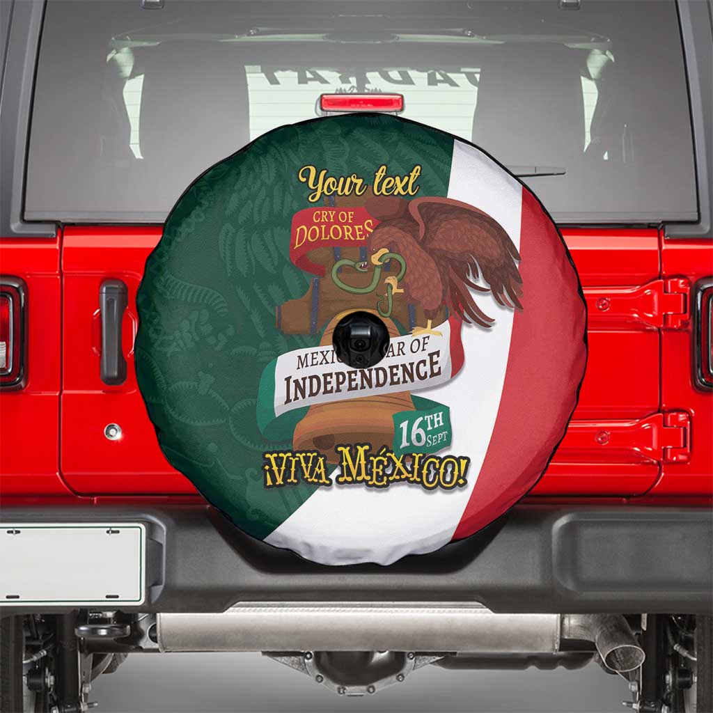 iViva Mexico Hidalgos Bell Personalized Spare Tire Cover Mexican Independence Day Fiesta - Wonder Print Shop