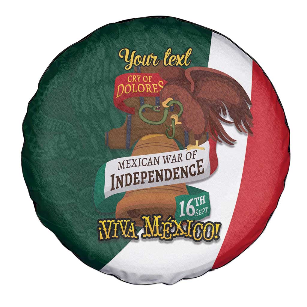 iViva Mexico Hidalgos Bell Personalized Spare Tire Cover Mexican Independence Day Fiesta - Wonder Print Shop