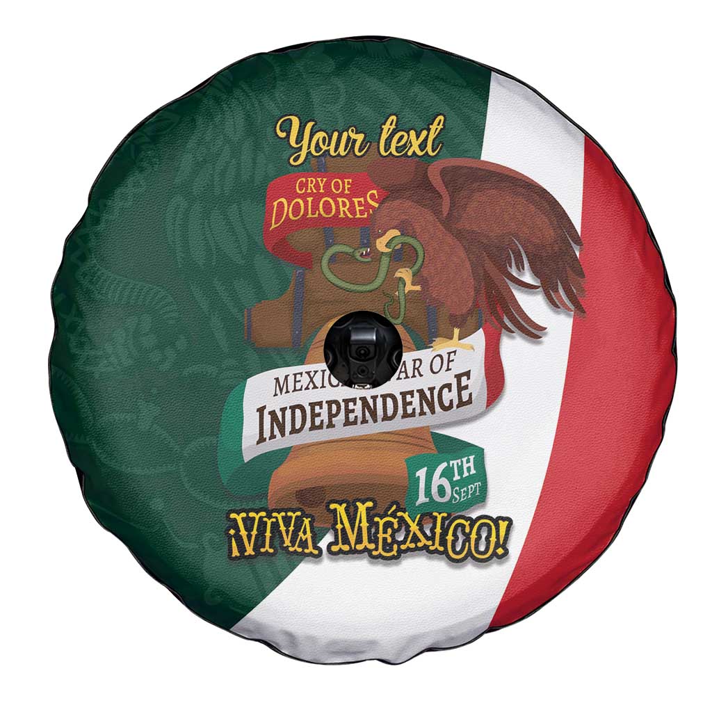 iViva Mexico Hidalgos Bell Personalized Spare Tire Cover Mexican Independence Day Fiesta - Wonder Print Shop
