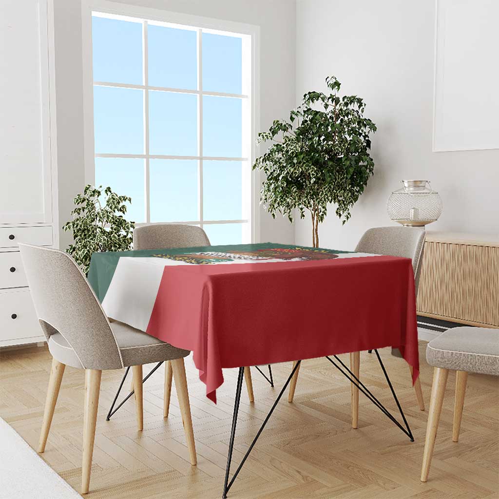 iViva Mexico Hidalgos Bell Personalized Tablecloth Mexican Independence Day Fiesta - Wonder Print Shop