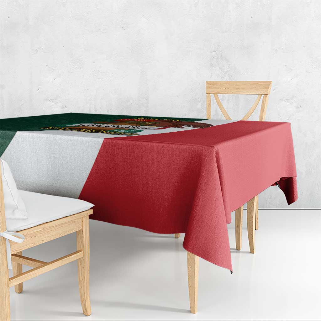 iViva Mexico Hidalgos Bell Personalized Tablecloth Mexican Independence Day Fiesta - Wonder Print Shop