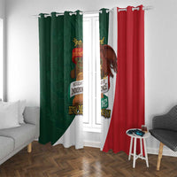 iViva Mexico Hidalgos Bell Personalized Window Curtain Mexican Independence Day Fiesta - Wonder Print Shop