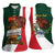 iViva Mexico Hidalgos Bell Personalized Women Sleeveless Polo Shirt Mexican Independence Day Fiesta - Wonder Print Shop
