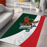 iViva Mexico Eagle Personalized Area Rug Mexican Independence Day Fiesta - Wonder Print Shop