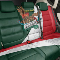 iViva Mexico Eagle Personalized Back Car Seat Cover Mexican Independence Day Fiesta - Wonder Print Shop