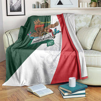 iViva Mexico Eagle Personalized Blanket Mexican Independence Day Fiesta - Wonder Print Shop