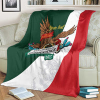 iViva Mexico Eagle Personalized Blanket Mexican Independence Day Fiesta - Wonder Print Shop