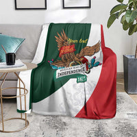 iViva Mexico Eagle Personalized Blanket Mexican Independence Day Fiesta - Wonder Print Shop