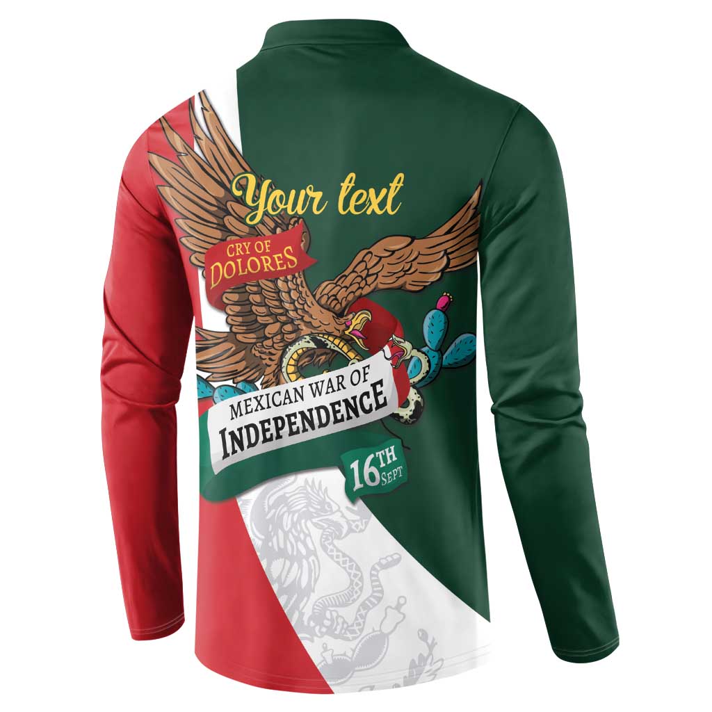 iViva Mexico Eagle Personalized Button Sweatshirt Mexican Independence Day Fiesta - Wonder Print Shop
