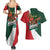 iViva Mexico Eagle Personalized Couples Matching Summer Maxi Dress and Hawaiian Shirt Mexican Independence Day Fiesta - Wonder Print Shop