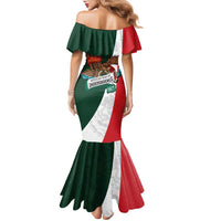 iViva Mexico Eagle Personalized Family Matching Mermaid Dress and Hawaiian Shirt Mexican Independence Day Fiesta - Wonder Print Shop