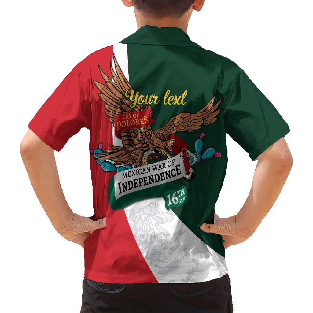 iViva Mexico Eagle Personalized Family Matching Off Shoulder Maxi Dress and Hawaiian Shirt Mexican Independence Day Fiesta - Wonder Print Shop