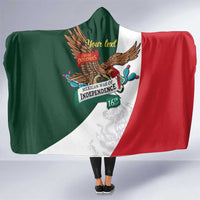iViva Mexico Eagle Personalized Hooded Blanket Mexican Independence Day Fiesta - Wonder Print Shop