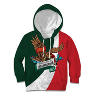 iViva Mexico Eagle Personalized Kid Hoodie Mexican Independence Day Fiesta - Wonder Print Shop