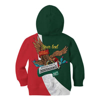 iViva Mexico Eagle Personalized Kid Hoodie Mexican Independence Day Fiesta - Wonder Print Shop