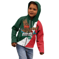 iViva Mexico Eagle Personalized Kid Hoodie Mexican Independence Day Fiesta - Wonder Print Shop