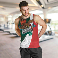 iViva Mexico Eagle Personalized Men Tank Top Mexican Independence Day Fiesta - Wonder Print Shop