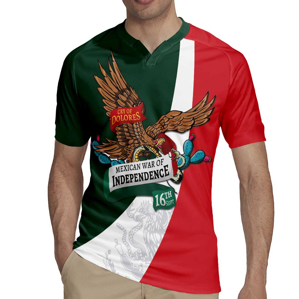 iViva Mexico Eagle Personalized Rugby Jersey Mexican Independence Day Fiesta - Wonder Print Shop