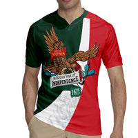 iViva Mexico Eagle Personalized Rugby Jersey Mexican Independence Day Fiesta - Wonder Print Shop