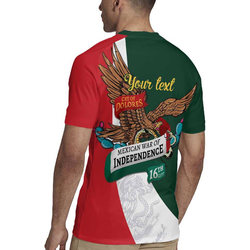 iViva Mexico Eagle Personalized Rugby Jersey Mexican Independence Day Fiesta - Wonder Print Shop