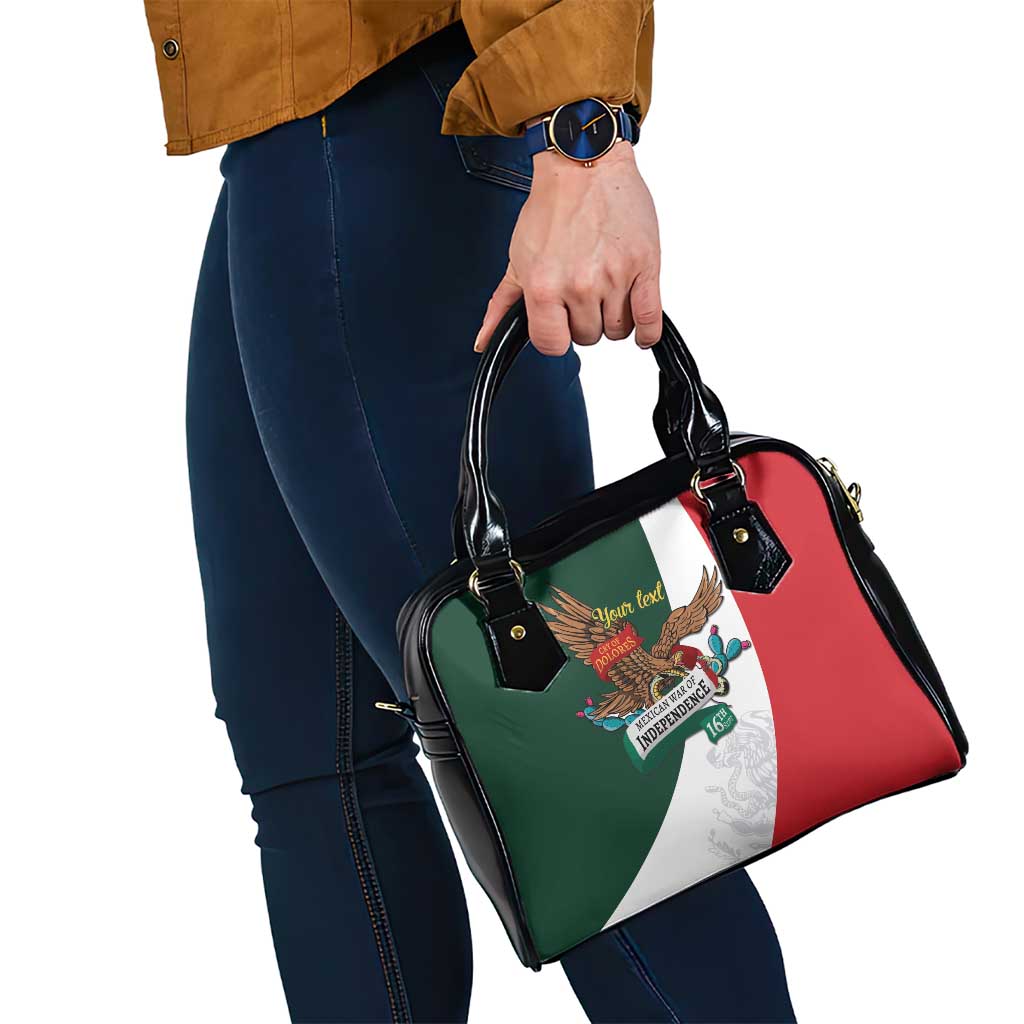 iViva Mexico Eagle Personalized Shoulder Handbag Mexican Independence Day Fiesta - Wonder Print Shop