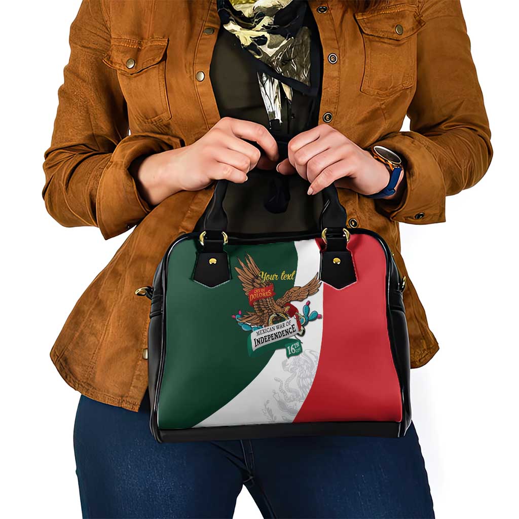 iViva Mexico Eagle Personalized Shoulder Handbag Mexican Independence Day Fiesta - Wonder Print Shop