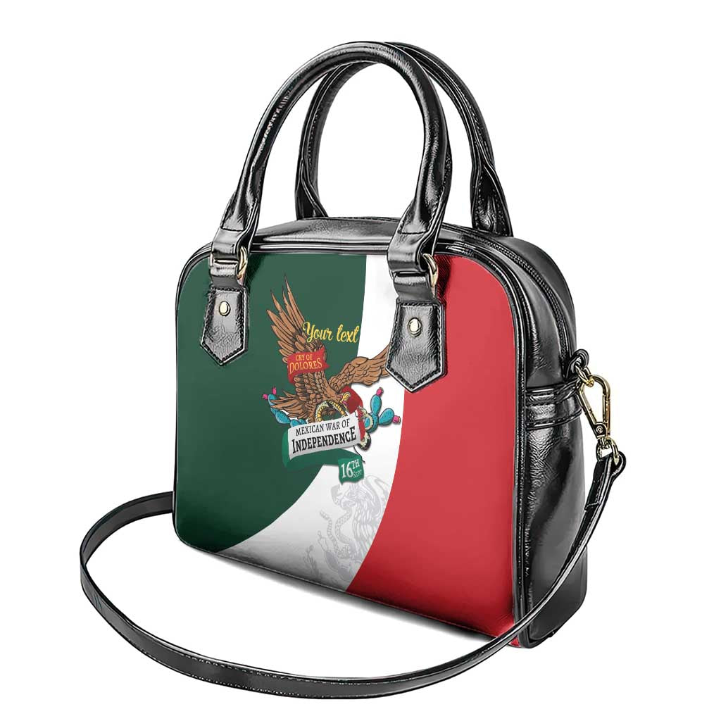 iViva Mexico Eagle Personalized Shoulder Handbag Mexican Independence Day Fiesta - Wonder Print Shop