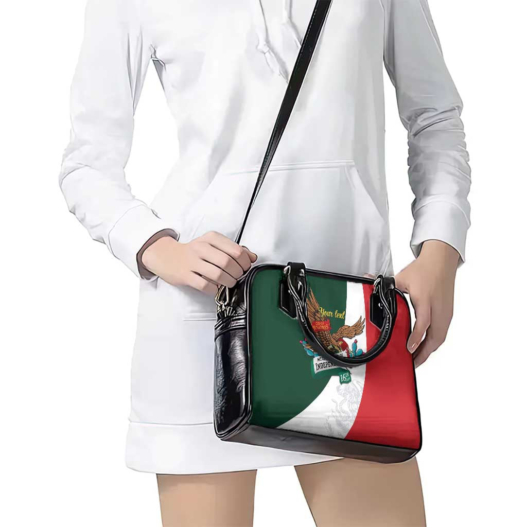iViva Mexico Eagle Personalized Shoulder Handbag Mexican Independence Day Fiesta - Wonder Print Shop