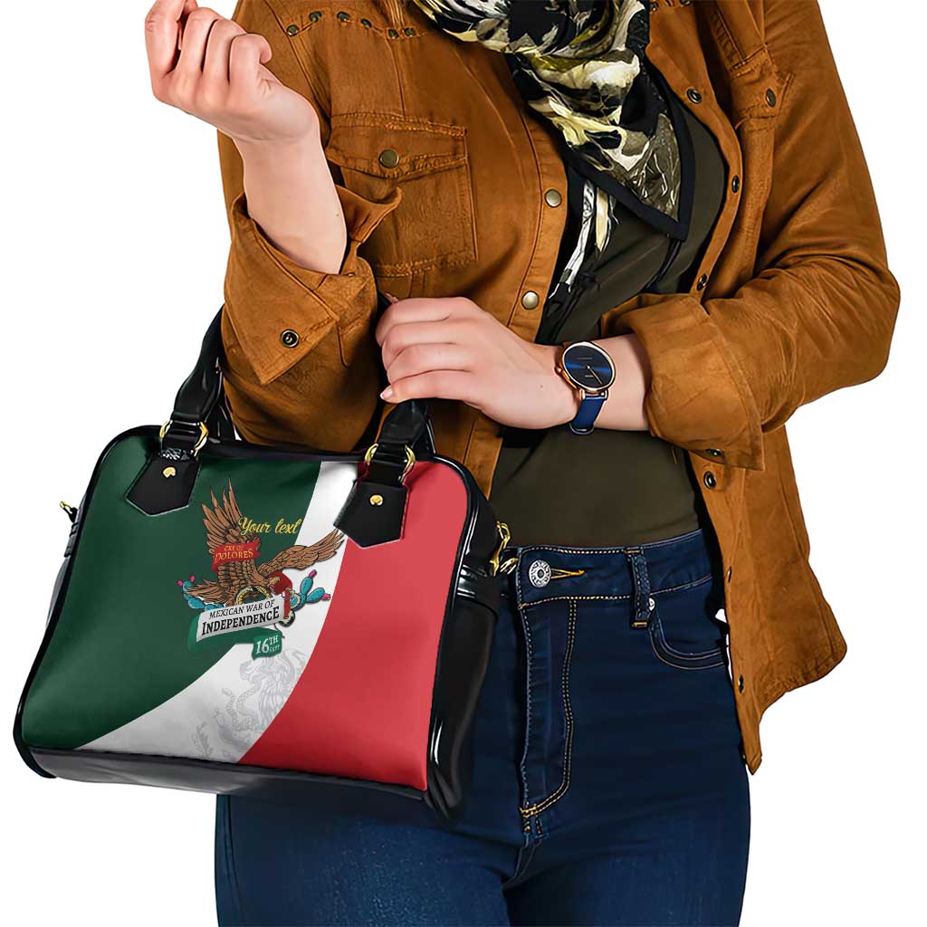 iViva Mexico Eagle Personalized Shoulder Handbag Mexican Independence Day Fiesta - Wonder Print Shop