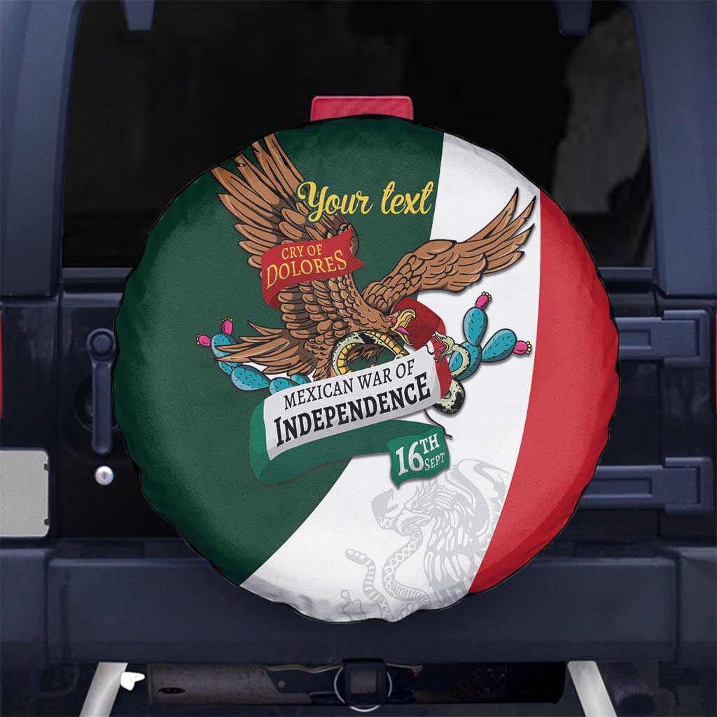 iViva Mexico Eagle Personalized Spare Tire Cover Mexican Independence Day Fiesta - Wonder Print Shop