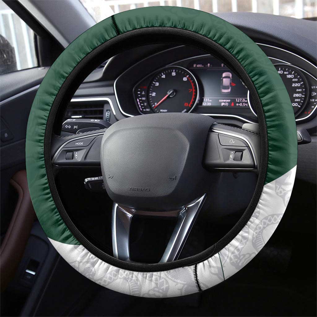 iViva Mexico Eagle Steering Wheel Cover Mexican Independence Day Fiesta - Wonder Print Shop