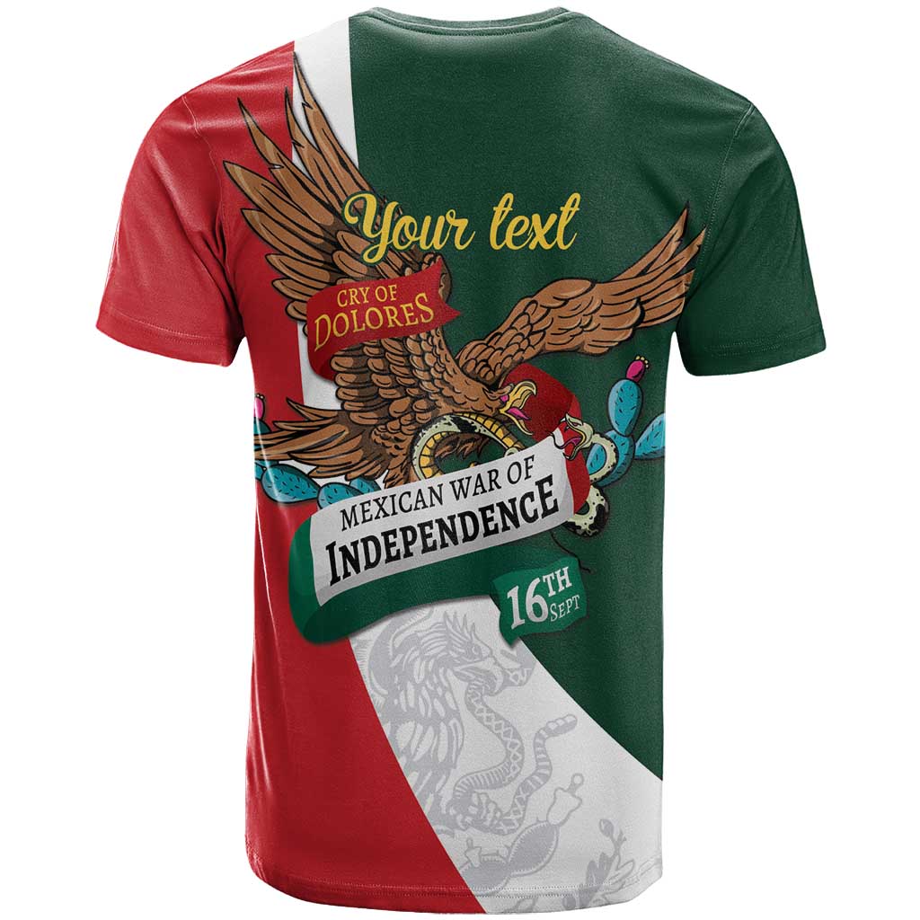 iViva Mexico Eagle Personalized T Shirt Mexican Independence Day Fiesta - Wonder Print Shop