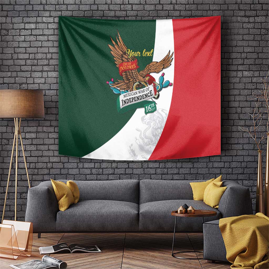iViva Mexico Eagle Personalized Tapestry Mexican Independence Day Fiesta - Wonder Print Shop